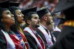 Bachelor of Arts in Liberal Studies graduates at May 2023 Commencement.